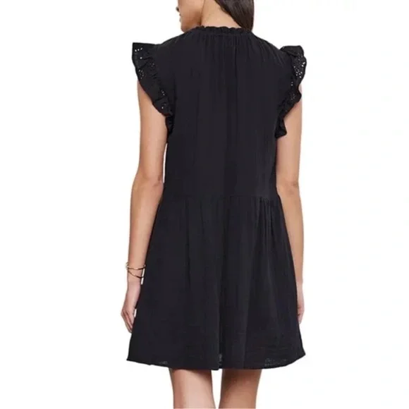 Velvet by Graham & Spencer Short Black Dress - Picture 3 of 10